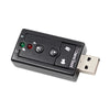 7.1 External USB Sound Card USB to Jack 3.5mm Headphone Audio Adapter