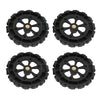 4PCS 3D Printer Bed Twist Leveling Nuts for  Creality CR-10 10S Ender 3