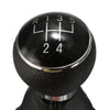 5 Speed Gear Shift Knob Gear Stick Gaiter Boot For VW Touran Caddy MK2 Leather