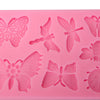 Butterfly Dragonfly Insects Silicone Mold Fondant Cake Mould Baking Tool