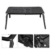 Table Bed Desk Stand for Computer Laptop Notebook PC with Cooling Fans Mouse Pad Mount-Notebook Light Weight