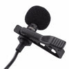 Clip-On Lavalier Microphone Condenser Microphone for IPhone IPad Android Smartphones Perfect for Interview