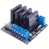 low level trigger 4-channel 5v Solid State Relay Module Board SSR