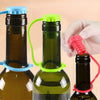 Honana Anti Lost Silicone Bottle Stopper Cork Hanging Button Wine Beer Cap Plug