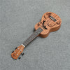 Zebra 21" Soprano Ukulele Sapele 15 Frets Musical Instrument Dolphin