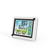 YUIHome WP6950 433MHz Indoor Outdoor Touch Screen Wireless Weather Station Color LCD HTN Display IPX4 Hygrometer Thermometer Outdoor Forecast Sensor Clock