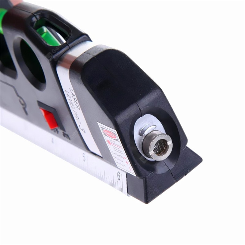Multipurpose Level Laser Measure Line Adjusted Standard Metric Ruler