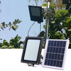 Solar Powered 150 LED Radar Motion Sensor Flood Light Waterproof Outdoor Warm White Security Lamp