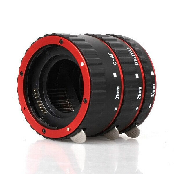 Colorful Metal AF Macro Extension Tube Ring For Canon EOS EF EF-S