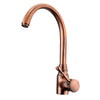 TAPCET Red Copper Antique Kitchen Faucet Hot & Cold Water Mixer Tap
