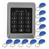 Security Reader Entry Door Lock keypad Access Control System+10 Pcs Keys