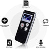 Digital Voice Recorder Voice Activated Recorder for Lectures, Meetings, Interviews 16GB Audio Recorder Mini Portable Tape Dictaphone with Playback, USB, MP3