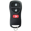 Keyless Entry Remote Control Car Key Fob Replacement for Nissan KBRASTU15 - 3 Button