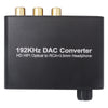 192 DAC Volume Control Digital to 5.1CH Analog Converter Adapter