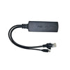 ESCAM 2.5KV Anti-interference Power Over Ethernet 48V To 5V 2.4A 12W Active POE Splitter Micro USB Plug for Raspberry Pi CCTV Power Splitter