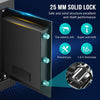 Fireproof Safe Box, 1.8 Cubic Feet Digital Safe Box Fireproof Waterproof Combination Lock Safe with Keypad, for Pistol Cash Jewelry Important Documents