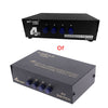 4 Port AV Audio Video RCA 4 Input 1 Output Switcher Switch Selector Splitter Box 4 Ways Signal Selector