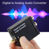 Analog to Digital Audio Converter Fiber Optic with TV Speaker Audio to Digital, 1080P Mini RCA Composite CVBS Video Audio Converter Adapter