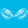 Backless Strapless Stick-on Transparent Silicone Gel Bra