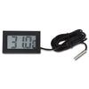 Digital Thermometer LCD Instant Read Waterproof Detector