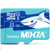 MIXZA TOHAOLL Ocean Series 8GB Micro SD Memory Card Storage Device