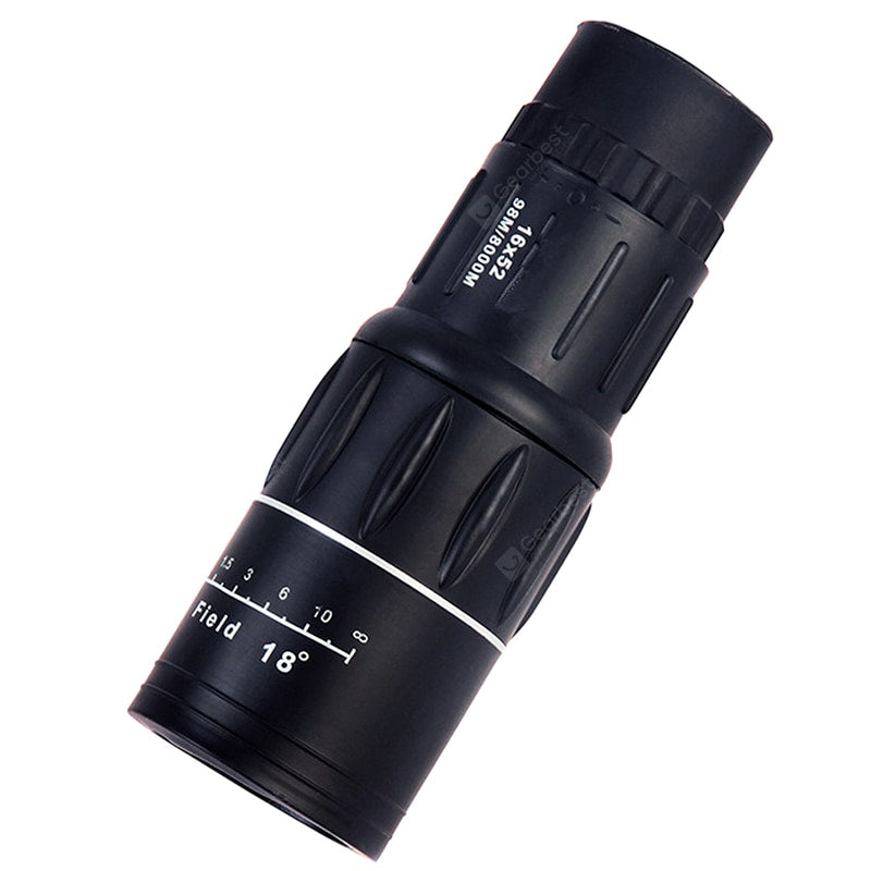 16 x 52 High Definition Double-tuning Fishing Outdoor Adult Children Monocular Telescope