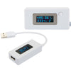 LCD Digital Display USB Ammeter Voltmeter Charging Capacity Test Meter