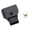 Male D-Tap P-Tap Connector Plug for V-mount Anton Battery DSLR Power Supply