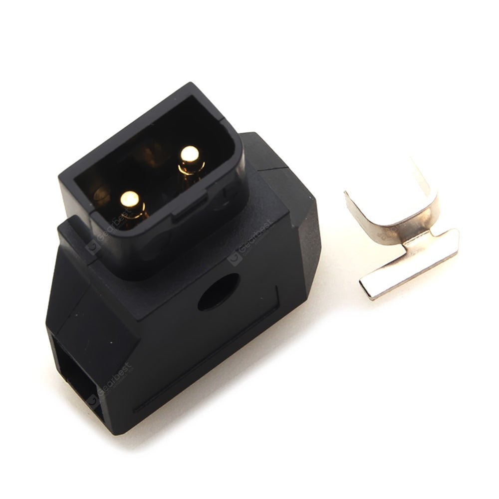 Male D-Tap P-Tap Connector Plug for V-mount Anton Battery DSLR Power Supply