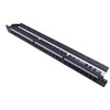 19In 1U 24 Port Straight-Through CAT6A Patch Panel RJ45 Network Cable Adapter Ethernet Distribution Frame