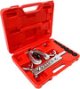 Double Flaring Brake Line Tool Kit with Fittings (9 Piece Set)