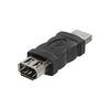 Head Converter Usb to Adapter Female 2 Plug for Firewire 1394 6-Pin Ieee