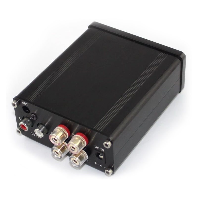 YJHiFi YJ00327 TPA3116 LM1036 2x50W Mini Tone Digital Bluetooth 4.0 Power Amplifier HIFI Fever Home Audio Amplifier (Black)