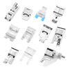 Sewing Machine Presser Feet Set 11Pcs Professional Sewing Crafting Presser Foot for Janome Brother Singer Sewing Machine Parts & Accessories Blind Stitch Darning Presser Feet Kit