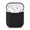 Besegad Silicone Carrying Case Cover Skin Sleeve Pouch Box for Apple Airpods Air Ear Pods Buds Wireless Earphone Headpho