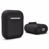 Besegad Silicone Carrying Case Cover Skin Sleeve Pouch Box for Apple Airpods Air Ear Pods Buds Wireless Earphone Headpho