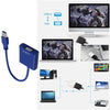 USB 3.0 to VGA Adapter, USB 3.0 to VGA Video Graphic Card Multi-Display External Cable Adapter for PC Laptop Windows,Desktop, Laptop, PC, Monitor, Projector