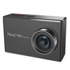 XANES V8 Allwinner V5-DV 100 4K 16M Pixels 2.45" LCD Wifi 170° Wide Angle Dual MIC Intelligent Anti Shake Sports Camera Tachograph (Black)