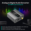 Analog to Digital Audio Converter RCA to Optical with Optical Cable