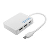 All In One USB 3.1 Type C to USB 3.0 Ports Hub with Card Reader