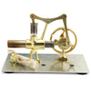 Mini Hot Air Stirling Engine Model Single Cylinder Engine Collection Gift