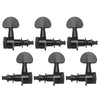 6Pcs 3R3L Auto Locking Tuners Guitar Tuning Pegs Black Gold Siliver for Guitar Parts Replacement