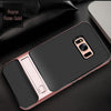 Samsung Galaxy S8 Plus TPU+PC Silicon Hybrid Stand Holder 3D Kickstand Back Cover Armor Case