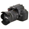 Bayonet Shade Flower Lens Hood For Nikon HB-69 AF-S DX NIKKOR 18-55mm f 3.5-5.6G VR II D3200 D5200