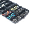251Pcs Fishing Accessories Set Kits Including Beads Rolling Hook Swivel Connector