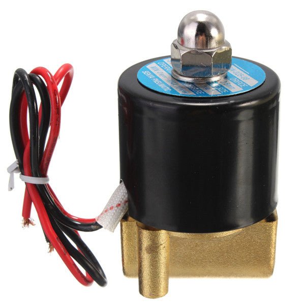 1/4 inch Electric Solenoid Valve For Water Air Gas Diesel 12V DC