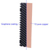Pure Copper Graphene Heatsink M.2 NGFF 2280 PCI-E NVME SSD Thermal Pad Cooler Radiator