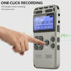 8GB Rechargeable LCD Display Digital Voice Recorder Secret USB Mini Rechargeable Voice Recorder MP3 Player