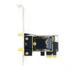 PCIE Wifi Card Bluetooth Dual Band Wireless Network Card Adapter for PC Desktop