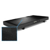 USB Laptop Cooling Pad 5 Fans Cooler Stand Multi-Angle Adjustable Cooler Bracket Base Anti-Skid Heatsink Bracket Fan Mat (Black)